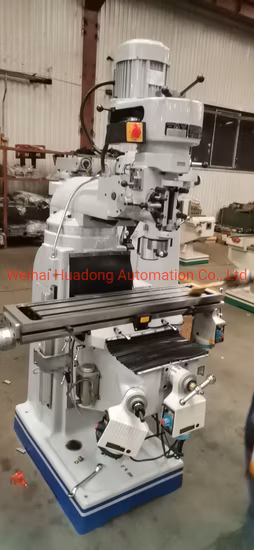 Máquina herramienta del fabricante de China X6325 X6325A X6325D Fresadora CNC vertical de torreta universal con CE para metal